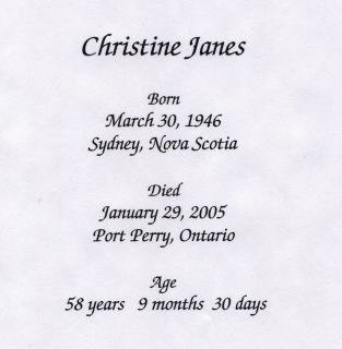 Christine Janes